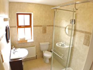 Koupelna v ubytování Álaind Lodges, Sneem