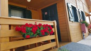Balkon lub taras w obiekcie Szumimorze