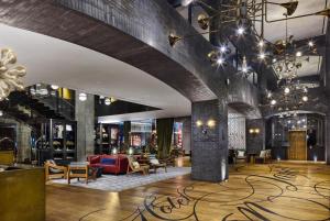 Posezení v ubytování Hotel Van Zandt