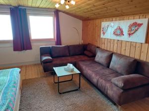 A seating area at Haus Traunsee Blick