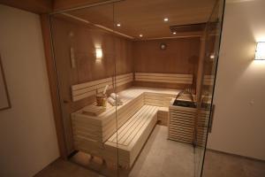 Koupelna v ubytování Chalet Christiane + 19 fotografií