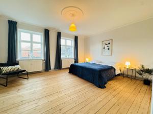 Postel nebo postele na pokoji v ubytování aday - Beautiful and Spacious 4 bedroom - Heart of Aalborg