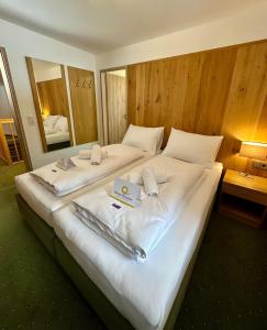 Postel nebo postele na pokoji v ubytování Chalet Christiane