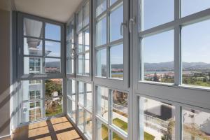 Nespecifikovaný výhled na hory nebo výhled na hory při pohledu z apartmánu