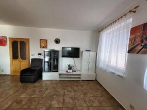 TV a/nebo společenská místnost v ubytování Penzion u Jessyho - APARTMÁN