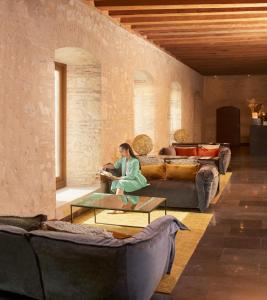 Ruang duduk di Áurea Convento Capuchinos by Eurostars Hotel Company