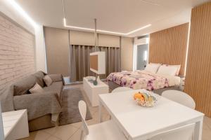 Posezení v ubytování NAFPAKTOS-luxury suite