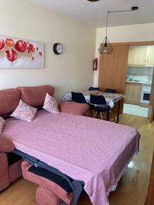 A kitchen or kitchenette at Águilas Playa
