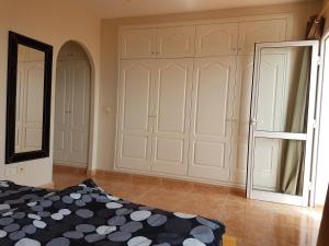 Postel nebo postele na pokoji v ubytování Villa Roque Del Conde 3Mit Traumhaftem Meerblick