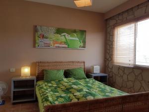Postel nebo postele na pokoji v ubytování Villa Roque Del Conde 3Mit Traumhaftem Meerblick