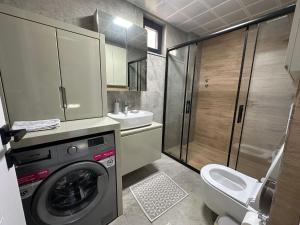 Vannituba majutusasutuses Tunc Suites