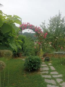 Zahrada ubytování B&B Cascina Ciapilau