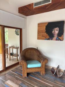 Uma área de estar em Casa Las Palmas Hotel Boutique