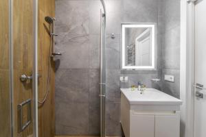 Koupelna v ubytování DeMar Apart Chehova