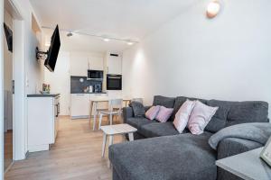 Kuchyň nebo kuchyňský kout v ubytování Ferienwohnung Leekee