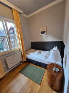 Postel nebo postele na pokoji v ubytování Hotel Goldene Rose