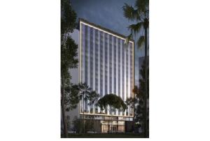 利马InterContinental Hotels Real Lima Miraflores by IHG的棕榈树酒店 ⁇ 染