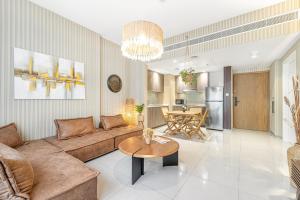 Kuchyň nebo kuchyňský kout v ubytování Fantastic Apartment in Sharjah - 1-bedroom - Casa