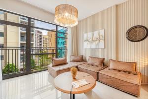 Posezení v ubytování Fantastic Apartment in Sharjah - 1-bedroom - Casa