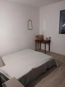 Ένα ή περισσότερα κρεβάτια σε δωμάτιο στο villa panorama