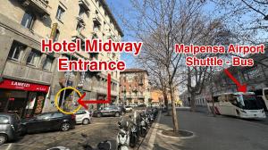 Fotografie z fotogalerie ubytování Hotel Midway v Miláně