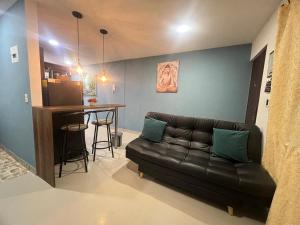 Posezení v ubytování Apartamento Ángel Namaste