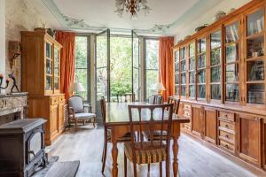 Posezení v ubytování B&B In de Prinsenstraat