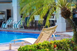 Bazén v ubytování Hotel Las Hamacas nebo v jeho okolí