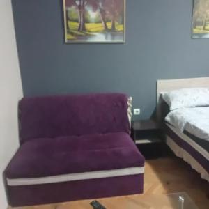 Postel nebo postele na pokoji v ubytování Apartment Viktor 2 stan na dan