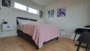 Sauðá Guesthouse客房内的一张或多张床位