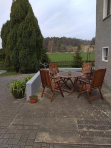 Zahrada ubytování Ferienwohnung Mit Eigenem Parkplatz