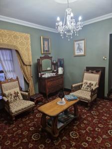 Istumisnurk majutusasutuses Charlotte's Way B&B