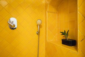 Koupelna v ubytování B&B Orto Paradiso