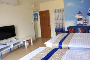 Postel nebo postele na pokoji v ubytování Waltz Villa