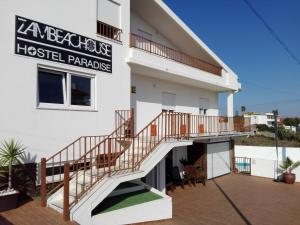 Balkón nebo terasa v ubytování Zambeachouse - Hostel Paradise