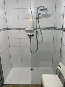 Koupelna v ubytování Le Paradis Mosan