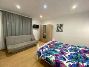 Posteľ alebo postele v izbe v ubytovaní Vanessa apartments