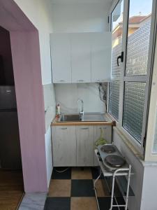 Η κουζίνα ή μικρή κουζίνα στο Vila Blaceri