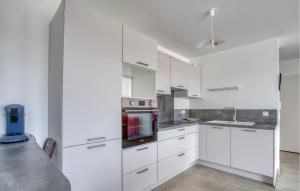 Η κουζίνα ή μικρή κουζίνα στο Lovely Apartment In La Tremblade