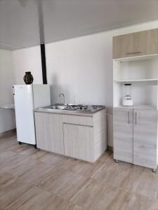Kuchyň nebo kuchyňský kout v ubytování El Hogar de LUZ