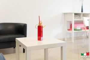 A seating area at Livingapple Beach