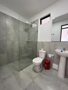 Koupelna v ubytování Casa Candelaria Hotel + 39 fotografií