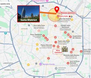 Kép La Milanese, Appartamento Moderno con Balcone - Metro Isola a 2 min szállásáról Milánóban a galériában