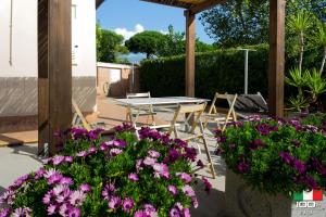 A garden outside Livingapple Beach