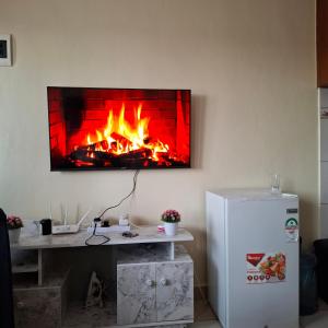 TV a/nebo společenská místnost v ubytování Classy homes