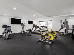 Fitness centrum a/nebo fitness zařízení v ubytování Wyndham Garden Guatemala City + 17 fotografií