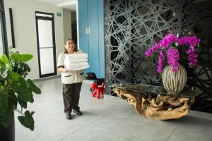 Majutusasutuse Hotel Las Cascadas töötajad
