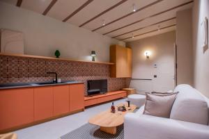 Kuchyň nebo kuchyňský kout v ubytování Locanda Expanificio