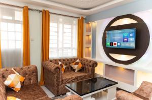 Posezení v ubytování SpringStone