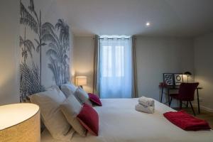 Posteľ alebo postele v izbe v ubytovaní The Adour - Apartment 42 m